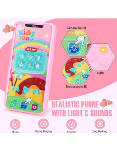 Bolsa de Juego de Princesa Mytothfy con Maquillaje y Accesorios 2