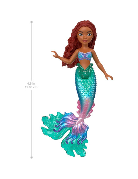 Muñeca Ariel Sirena Disney 16.5 cm Articulada