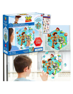 Mosaico de Arte de Ventana Toy Story Disney - 37 Piezas Reutilizables