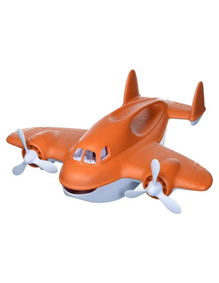 Avión de Bomberos Green Toys - 27.3x27.3x8.9cm - 0.26kg