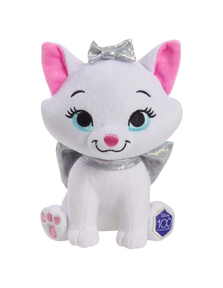 Peluche Marie Disney100 Años de Maravillas Just Play 16.5 cm