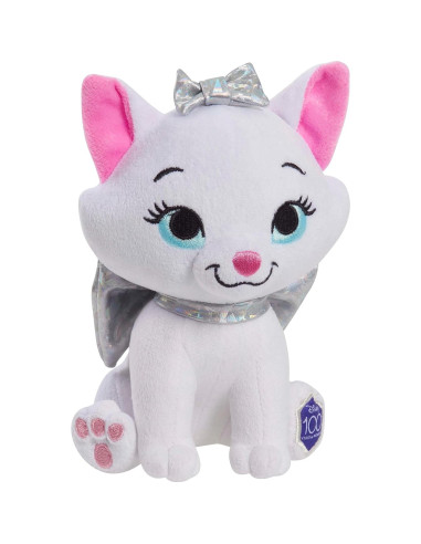 Peluche Marie Disney100 Años de Maravillas Just Play 16.5 cm