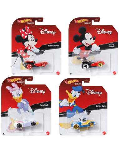 Juego Completo de 7 Autos Disney Hot Wheels - Mattel HKV23-1956C