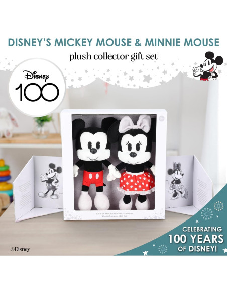 Conjunto de Peluches Mickey y Minnie 40 cm Kids Preferred