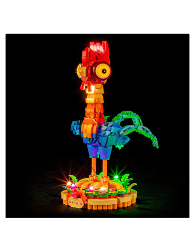 Kit de Luz LED YEABRICKS para Bloques Disney Heihei 43272