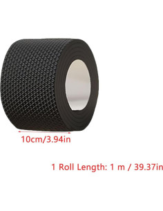 Almohadilla Antideslizante para Suela ArrErr 100cm Goma Negra 2