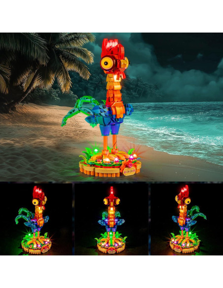 Kit de Luz LED YEABRICKS para Bloques Disney Heihei 43272