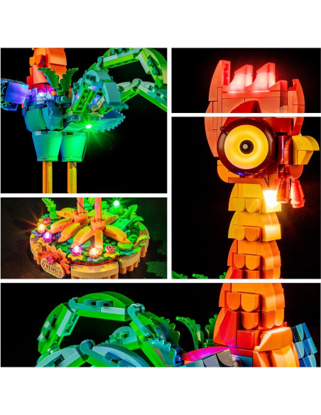 Kit de Luz LED YEABRICKS para Bloques Disney Heihei 43272