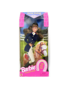 Barbie Equitación Mattel Cuerpo Poseable 32.5 cm