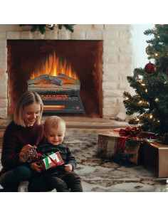 Chimenea eléctrica Innoflame KD100-23 1500W con control remoto 2