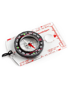 Brújula TurnOnSport - Brújula Compacta para Senderismo