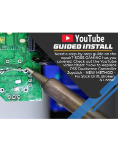 Kit de Actualización Joysticks Efecto Hall SOSS GAMING PS5 - 2 Paquete 2