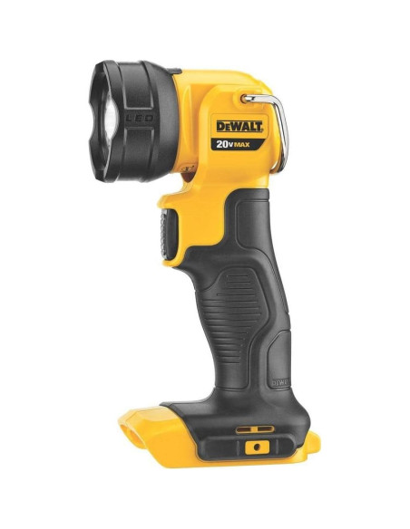 Linterna LED DEWALT DCL040 110 Lúmenes con Gancho Linterna LED DEWALT DCL040 110 Lúmenes con Gancho