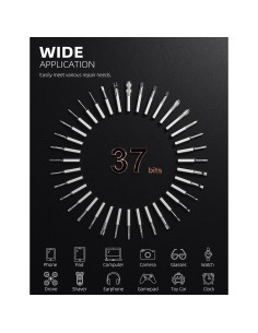 Destornillador Eléctrico Inalámbrico IfU D2 Plus 42 en 1 2