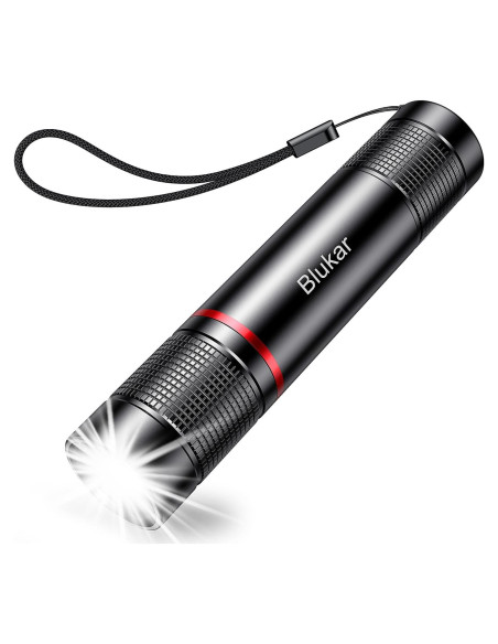 Linterna Recargable Blukar K9132 LED 1800mAh Zoomable