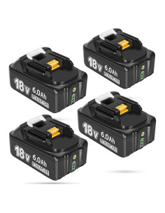 Batería de Reemplazo Makita 18V 6.0Ah 4 Unidades Aptooler