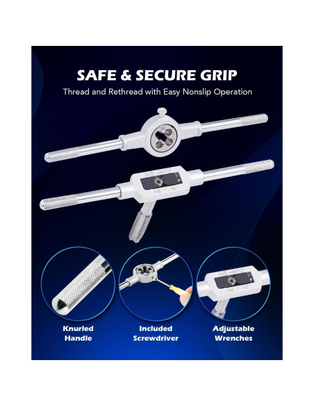 Conjunto de Machos y Matrices Orion Motor Tech 40 pcs SAE