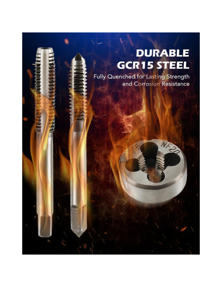 Conjunto de Machos y Matrices Orion Motor Tech 40 pcs SAE