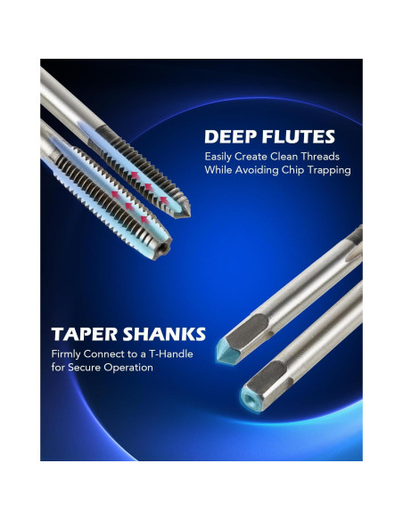 Conjunto de Machos y Matrices Orion Motor Tech 40 pcs SAE