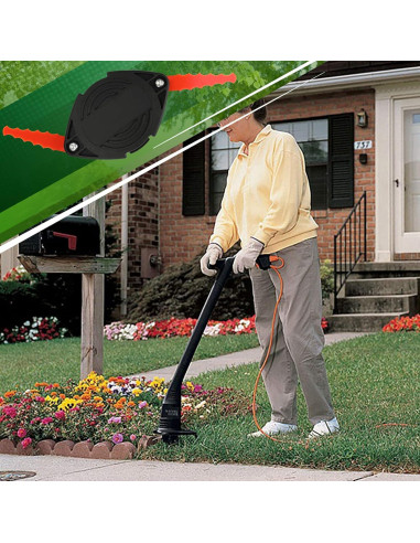 Cabezas de Repuesto Policarbonato RS-136 Black Decker + 12 Cuchillas