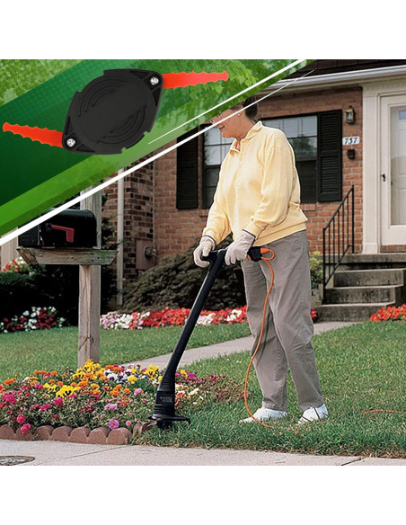 Cabezas de Repuesto Policarbonato RS-136 Black Decker + 12 Cuchillas