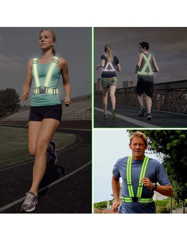 Chaleco Reflectante de Seguridad Chiwo 2-Pack Alta Visibilidad