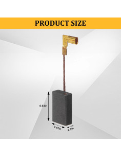 4 Cepillos de Carbón GZJoSum CB318 para Makita 9560CV 9565CV 2