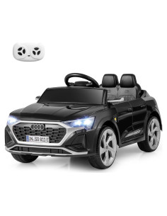 Coche a Batería INFANS Audi SQ8 12V Control Remoto Negro