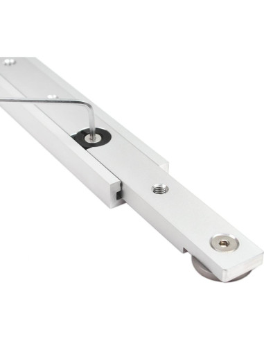 Barra de Inglete de Aluminio KETIPED 300mm Plata para Sierra