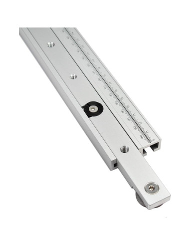 Barra de Inglete de Aluminio KETIPED 300mm Plata para Sierra