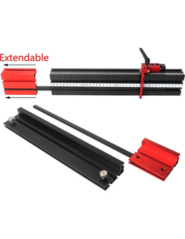 Cerca Ingletadora de Aluminio JCFANTS 75mm con Medidor Láser