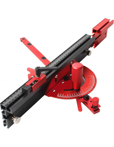 Cerca Ingletadora de Aluminio JCFANTS 75mm con Medidor Láser