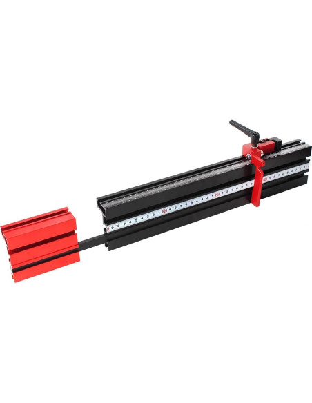 Cerca Ingletadora de Aluminio JCFANTS 75mm con Medidor Láser