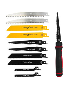 Sierra Manual 10-en-1 XDOVET KHJ201 Pro con Cuchillas Intercambiables