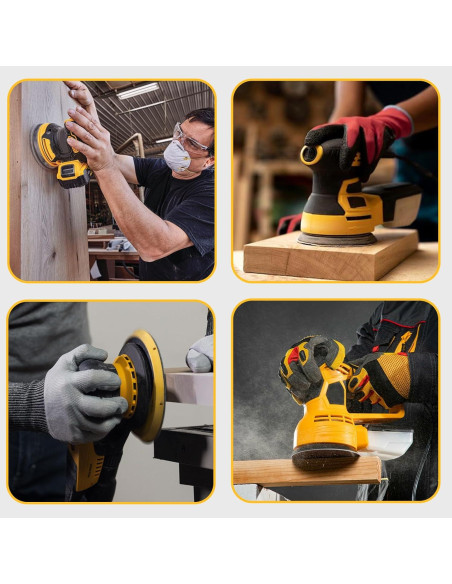 Almohadilla de Reemplazo IPELY 5" para Lijadoras DEWALT