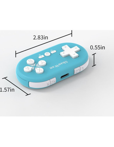 Controlador Mini Inalámbrico ShanWan Q36 para Switch y PS4