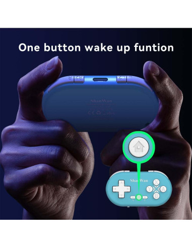 Controlador Mini Inalámbrico ShanWan Q36 para Switch y PS4