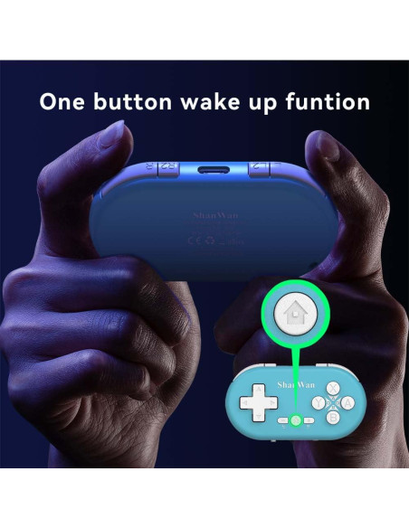 Controlador Mini Inalámbrico ShanWan Q36 para Switch y PS4
