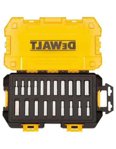 Juego de Enchufes Profundos DEWALT DWMT73811, 20 Piezas
