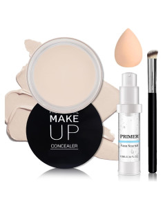 Corrector de Ojeras QIUFSSE 4x0.28g Blanco Marfil + Primer