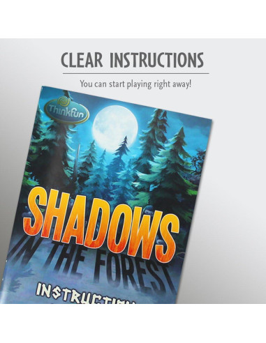 Juego de Mesa Sombras en el Bosque ThinkFun - Para 2-7 Jugadores
