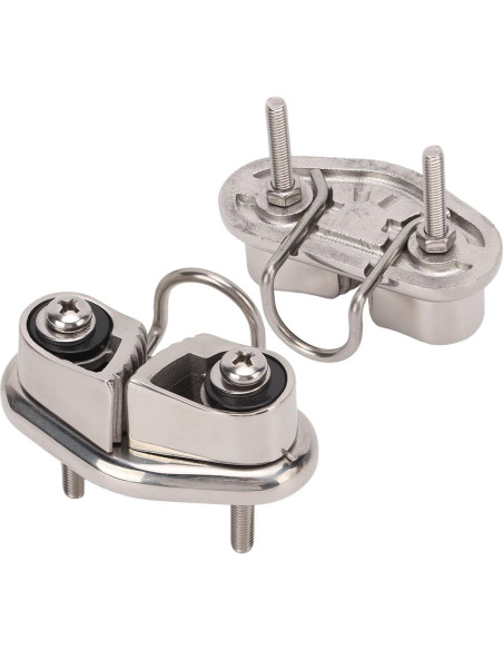 Cleat de Cam Acouto Acero Inoxidable 316 Pulido 10mm