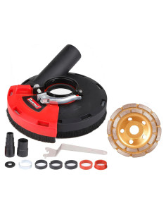 Cubierta de polvo Dastool Dt1701-125D 5" + rueda de diamante