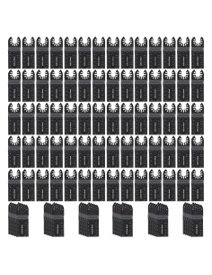 100 Cuchillas de Sierra Oscilante CaRoller para Madera y Metal