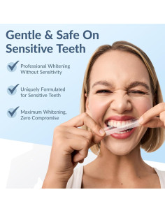 Tiras Blanqueadoras de Dientes DRDENT - 44 Tiras - Sin Sensibilidad 2
