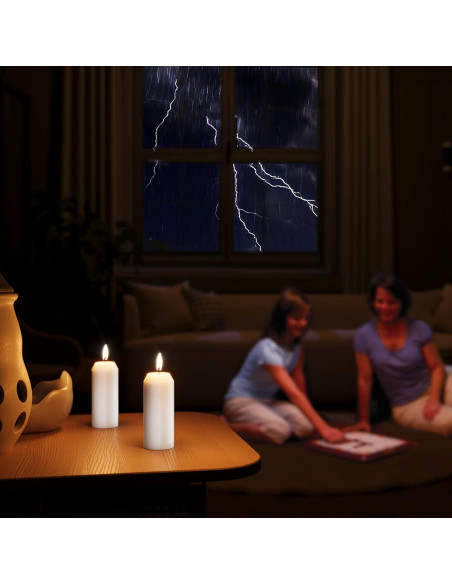 Paquete de 3 Velas de Emergencia NOMFIX 20H Larga Duración