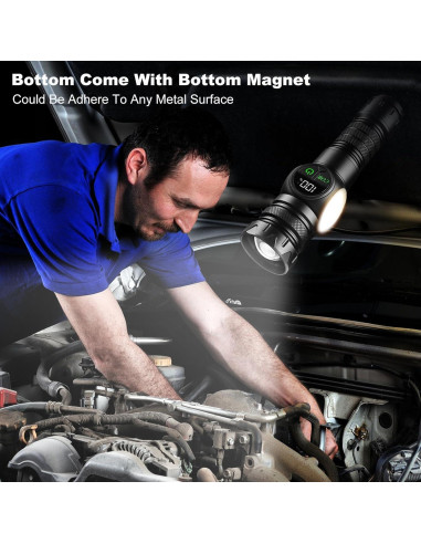 Linterna Recargable Iodoo 5000 Lúmenes Luz LED UV