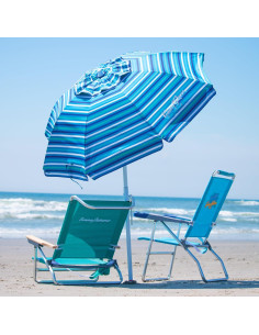 Sombrilla de Playa Tommy Bahama 1.83m UPF 50+ con Ancla 2