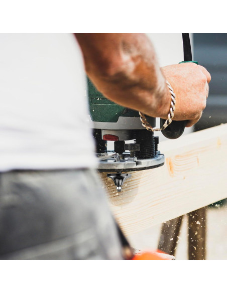 Juego de Brocas de Router UTRUSTTO 12 Piezas 1/4" Carburo