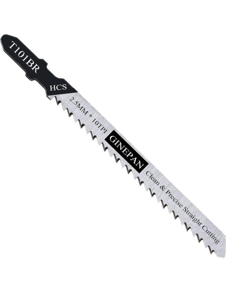 Cuchillas de sierra de calar T Shank GINEPAN T101BR 20PCS